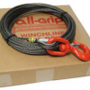 7/16 inch 150 ft. Steel Large Hook Winch Cable WL07150SZS