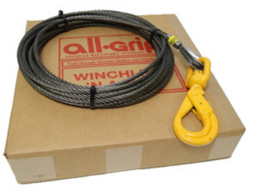 1/2 inch 75 ft. Steel Winch Cable WL08075SSL