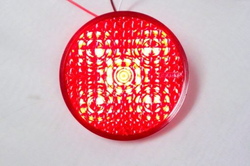 4" LED Red by TecNiq Lifetime Warranty MADE IN USA