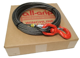 1/2 inch 50 ft. Steel Winch Cable WL08050SS